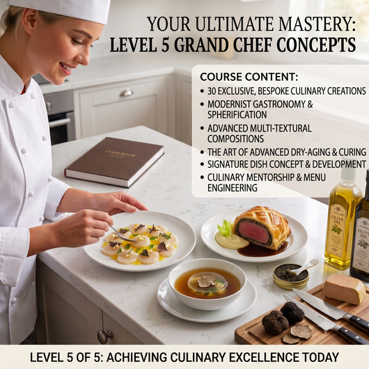 👑 Level 5 – The Prestige Collection: Bespoke Gastronomy